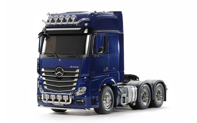 R/C 1/14 Mercedes-Benz Actros 3363 6X4 GigaSpace (Pearl Blue)